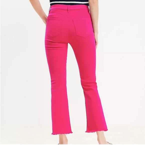 Loft | The Kick Crop Flare Jeans - Picture 2 of 12